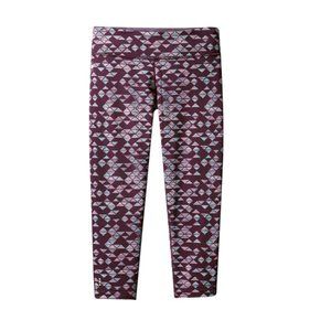 NWT Smartwool S PhD Printed Capri Bordeaux